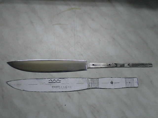 Реплика индейского ножа