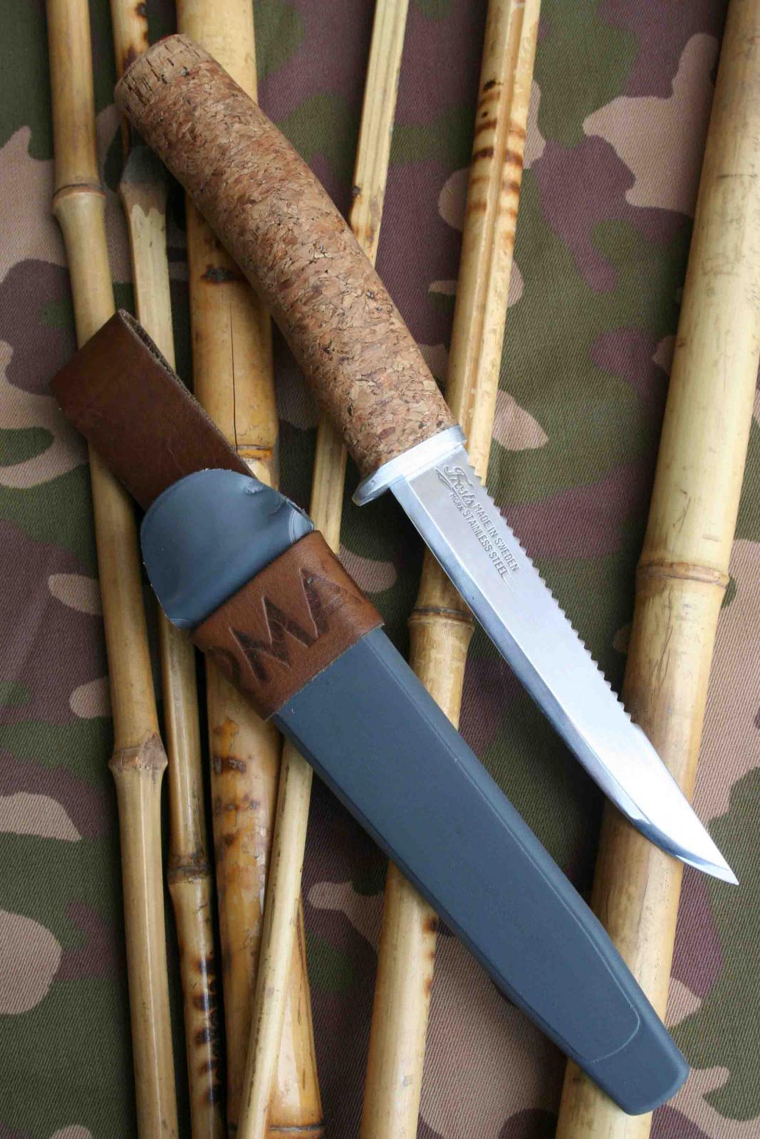Ножи MORAKNIV С пробковой рукояткой