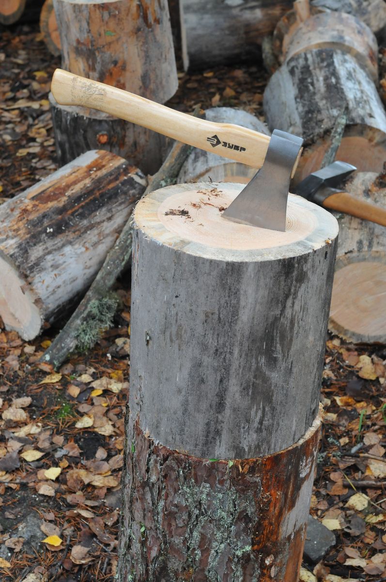 как колоть дрова правильно