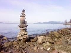 Rocks On A beach