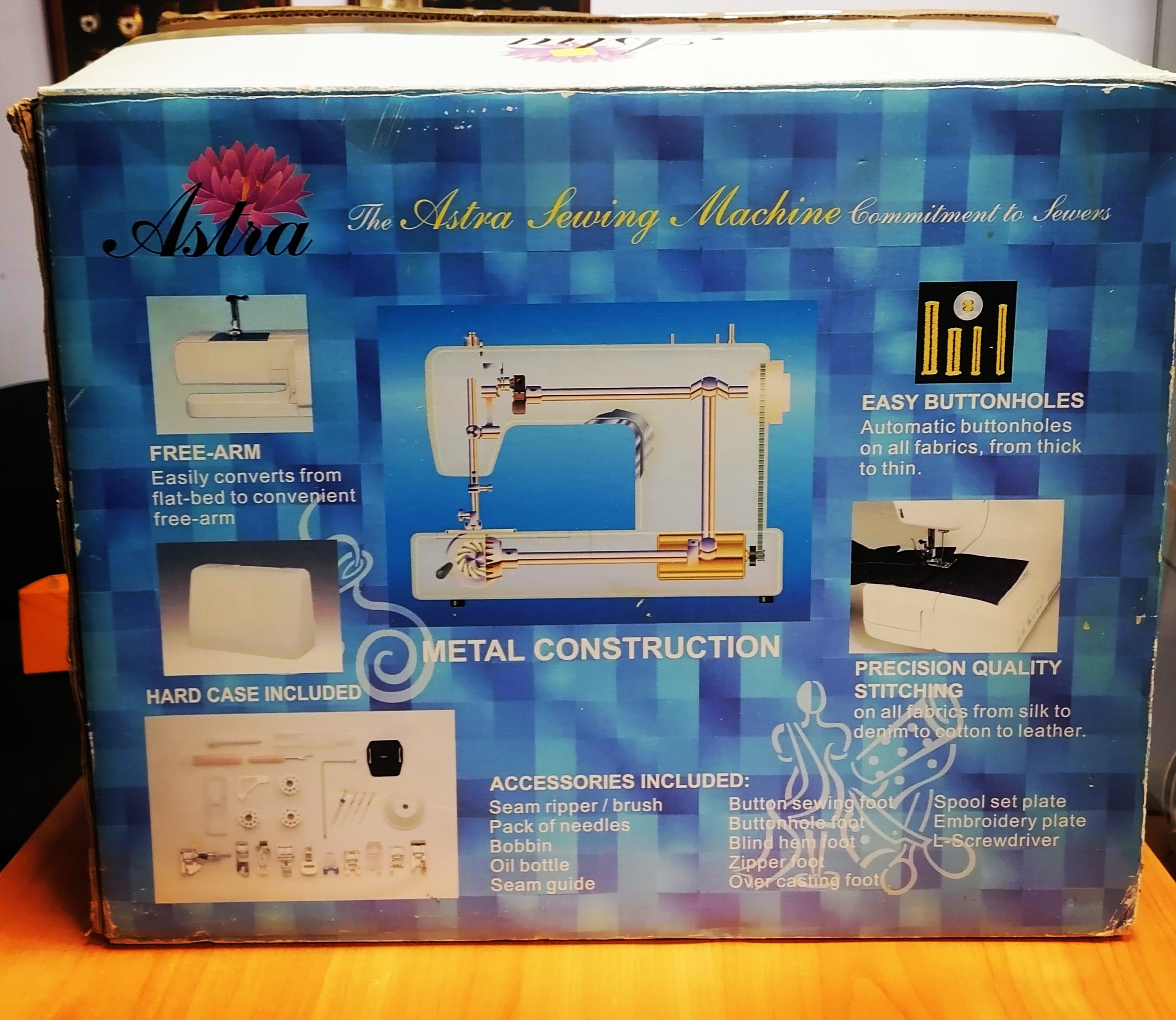 Швейная машинка AstraLux SR-37 Craft n Sew - Архив продаж - Русскоязычный  ножевой форум