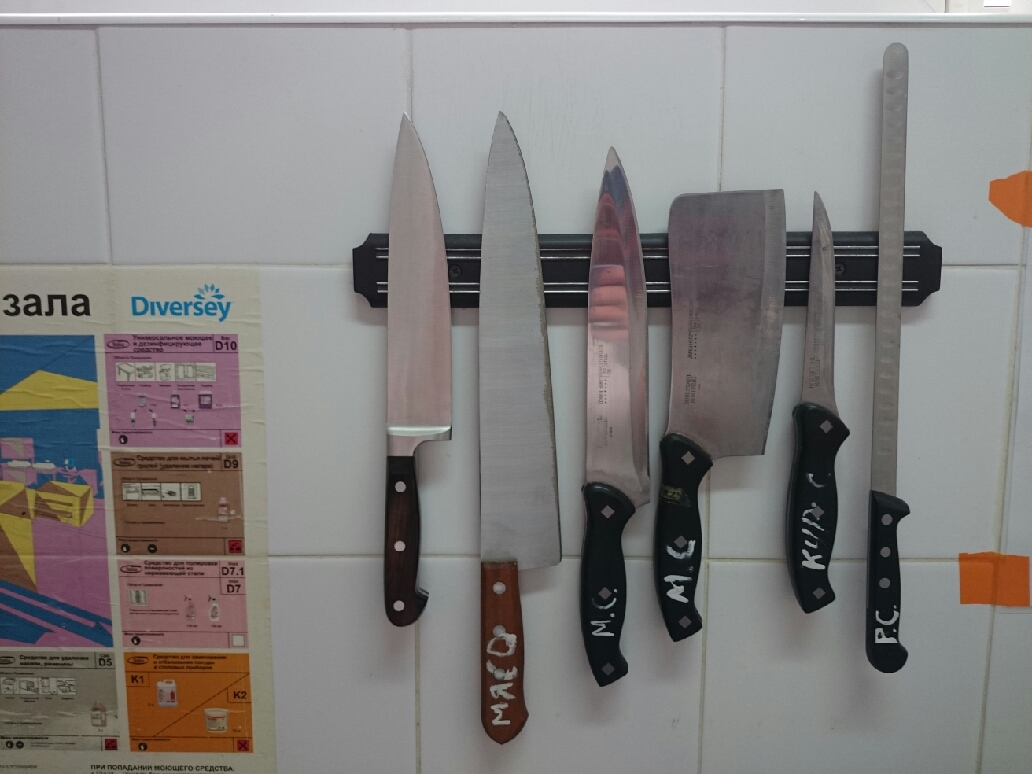 Детский сад нож. Маркировка ножей. Промаркированные ножи. Маркированные ножи для кухни. Маркировка кухонных ножей.